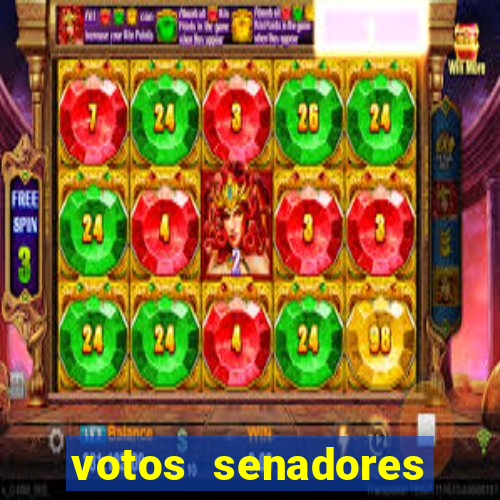 votos senadores impeachment alexandre de moraes